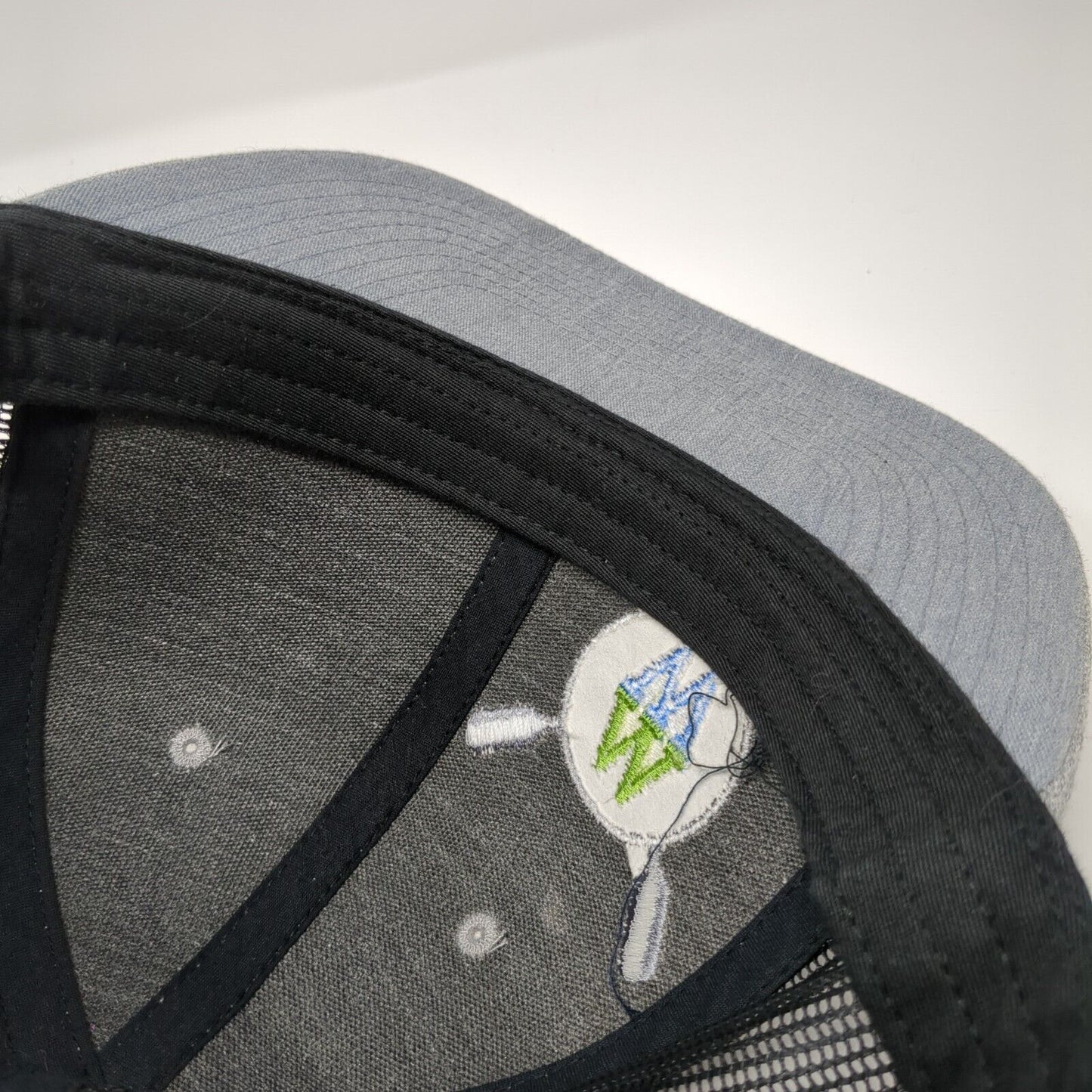 Mackay Wilderness River Trips Idaho Snapback Trucker Hat Gray One Size Mesh Back