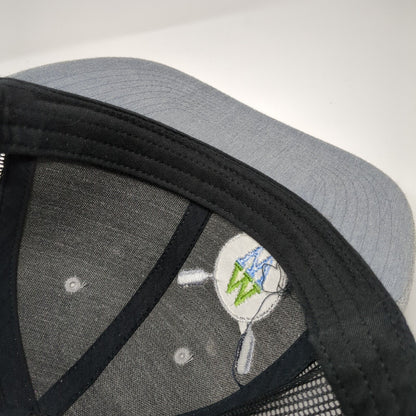 Mackay Wilderness River Trips Idaho Snapback Trucker Hat Gray One Size Mesh Back