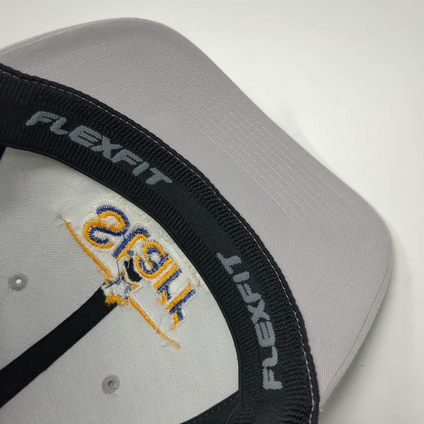 Port Authority Baseball Cap Gray Black XL Starr General Contracting Flexfit Hat