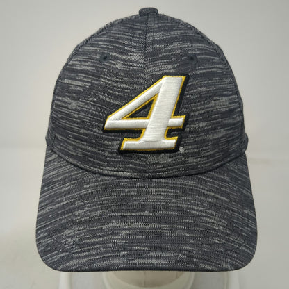 New Era Snapback Hat Gray OSFM Kevin Harvick NASCAR 4 Heathered 9FORTY Racing