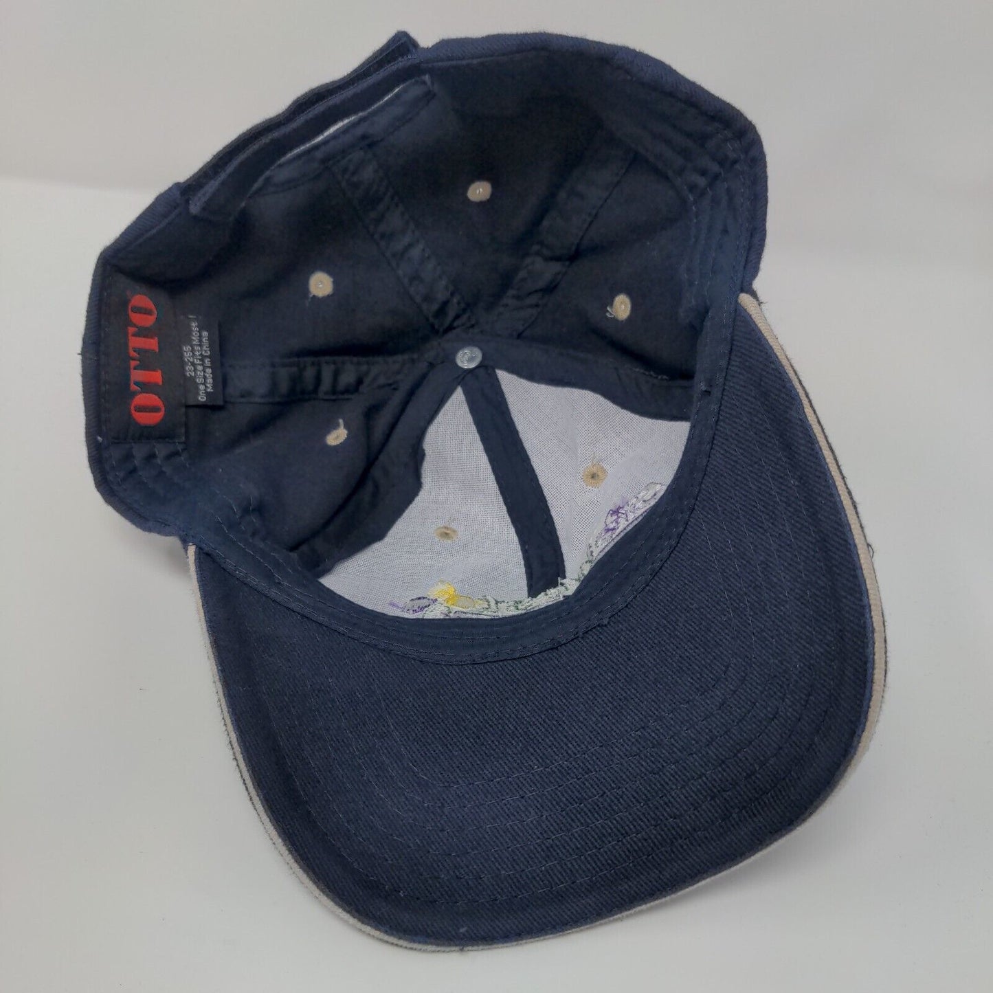 Bio West AG Solutions Strapback Hat Blue OSFM Adjustable Embroidered Cotton Otto