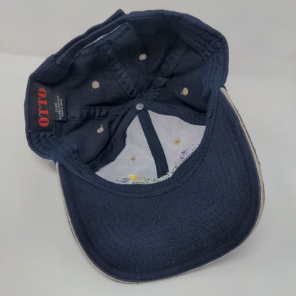 Bio West AG Solutions Strapback Hat Blue OSFM Adjustable Embroidered Cotton Otto
