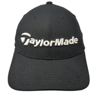 New Era TaylorMade Golf Baseball Cap Black M 39THIRTY Stretch Fit M3 TP5 Hat
