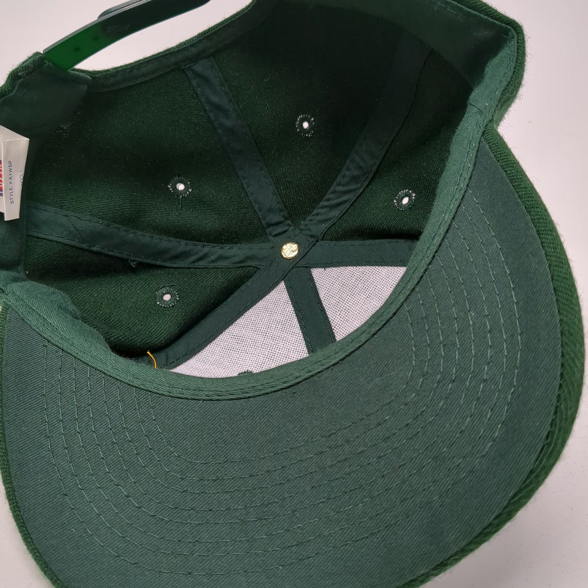 Otto Snapback Green One Size LASD Carson 1999 Fishn Trip Acrylic Wool Hat