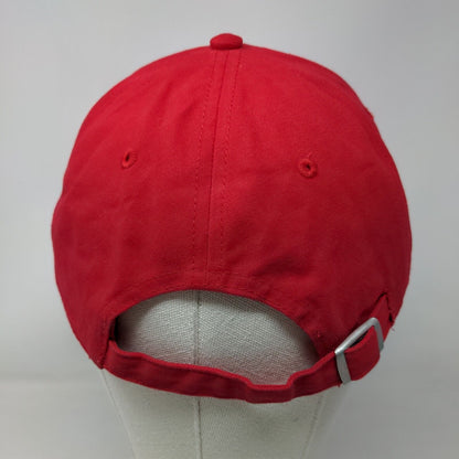 Victoria's Secret PINK Slideback Hat Red One Size Adjustable 6 Panel