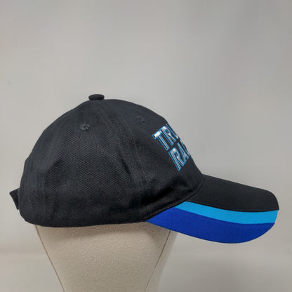 Truck Racing Autotrac Strapback Hat Black One Size Adjustable Embroidered