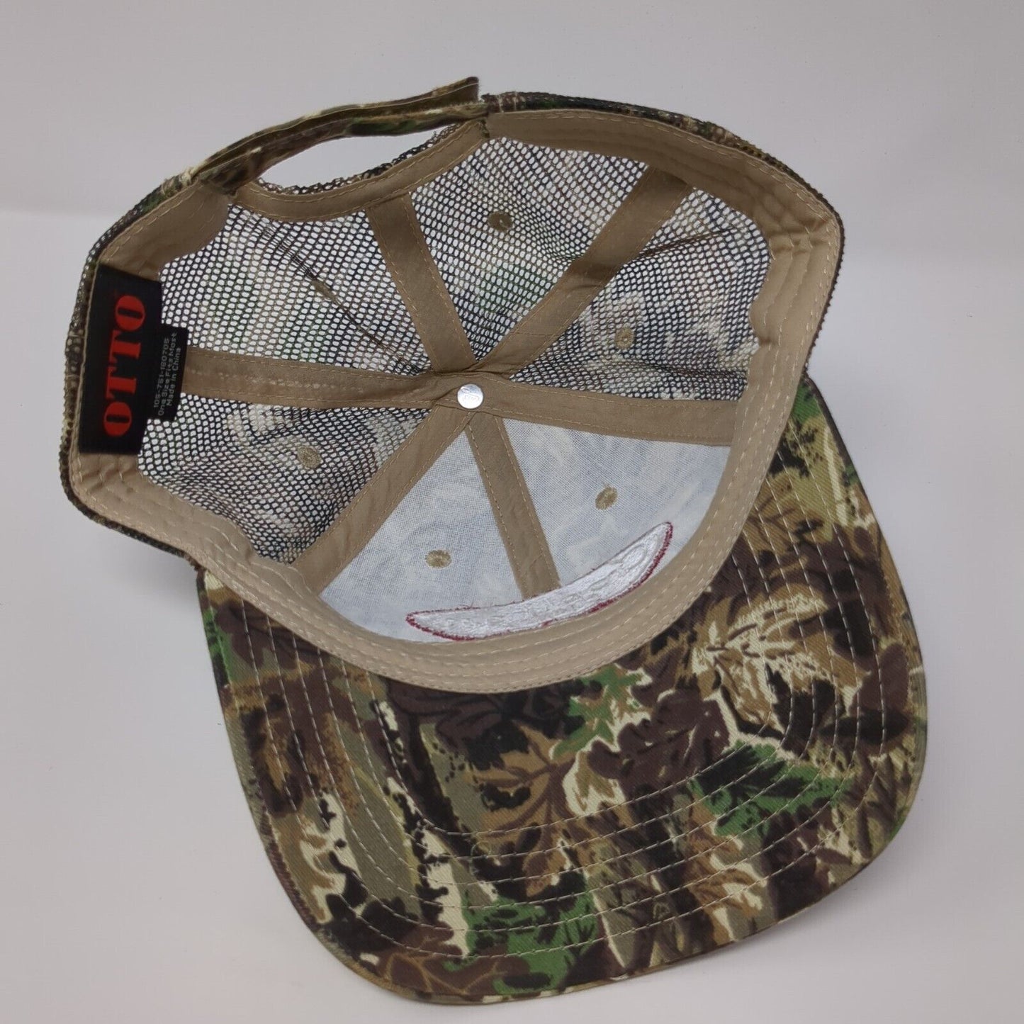 Crookham Company Since 1911 Strapback Trucker Hat OSFM Mesh Back Otto