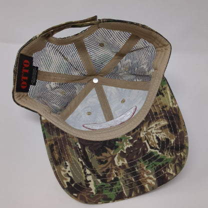 Crookham Company Since 1911 Strapback Trucker Hat OSFM Mesh Back Otto