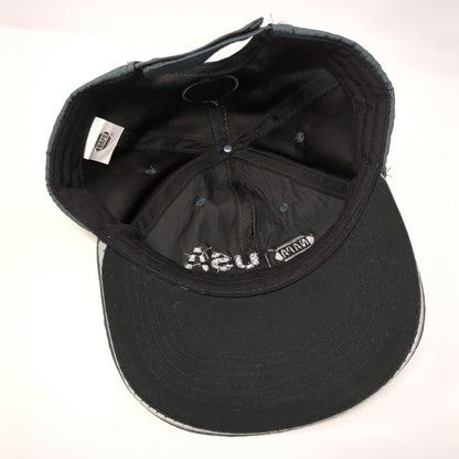 NAPA USA We Believe in Heroes Strapback Hat Gray One Size Adjustable Embroidered
