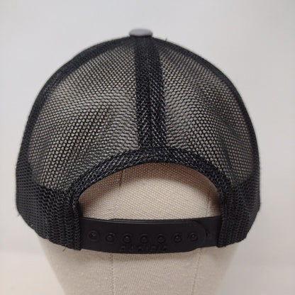 Camp Ida-Haven Snapback Trucker Hat Gray OSFA Adjustable Mesh Pacific Headwear