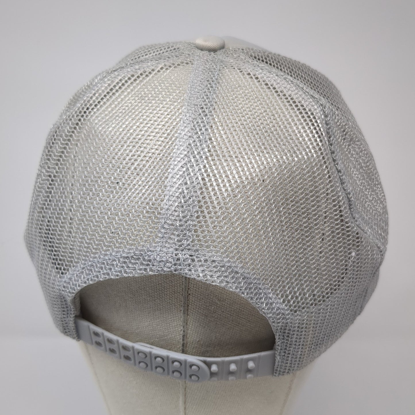 River Front RV Park On The Colorado River Trucker Hat Gray OS Mesh Back San Sun