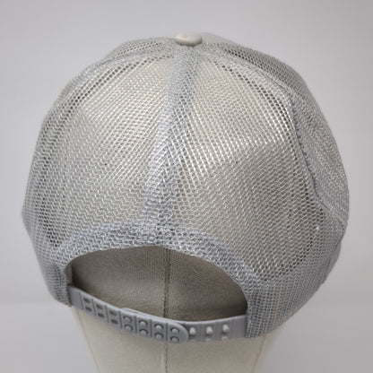 River Front RV Park On The Colorado River Trucker Hat Gray OS Mesh Back San Sun