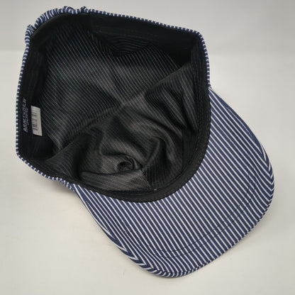 Army Crew Unlimited Railroad Train Conductor Hat Multi One Size Stretch Stripe