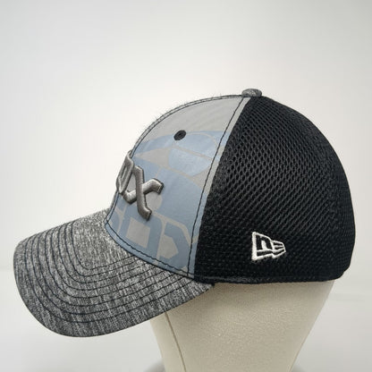 Chicago White Sox MLB New Era Baseball Cap Gray M 39THIRTY Stretch Fit Mesh Hat
