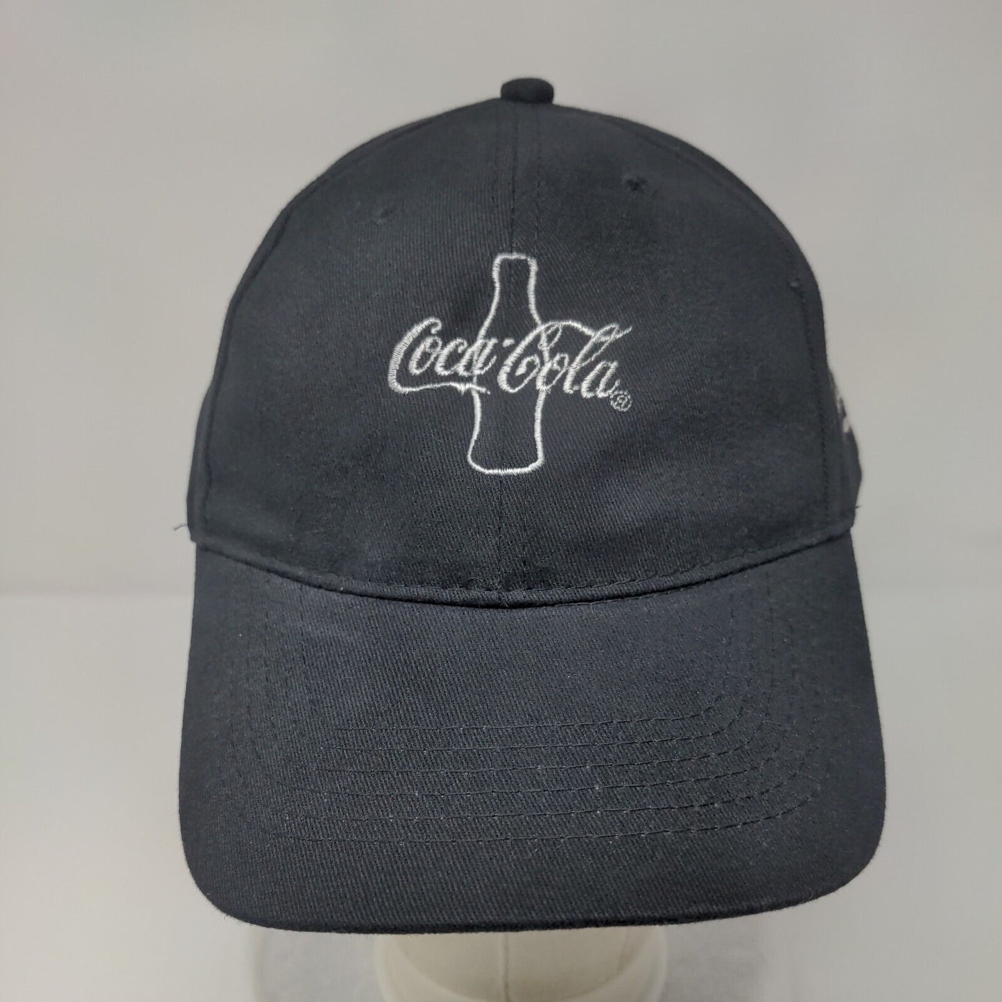 Coca-Cola Bottle Slideback Hat Black One Size The Bob McKinney Apollo