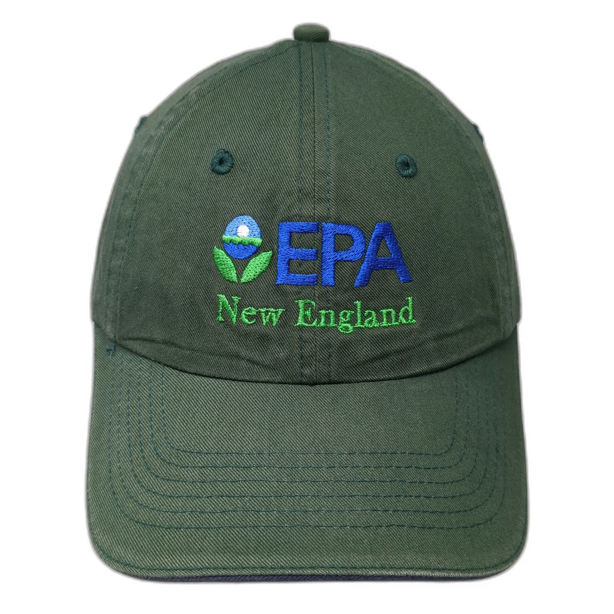 Port Authority Baseball Cap Green One Size EPA New England Bamboo Cotton Hat