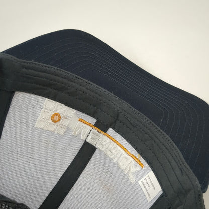 Pacific Headwear Merrick Blue Trucker Hat One Size Mesh Back Snapback Logo Hat