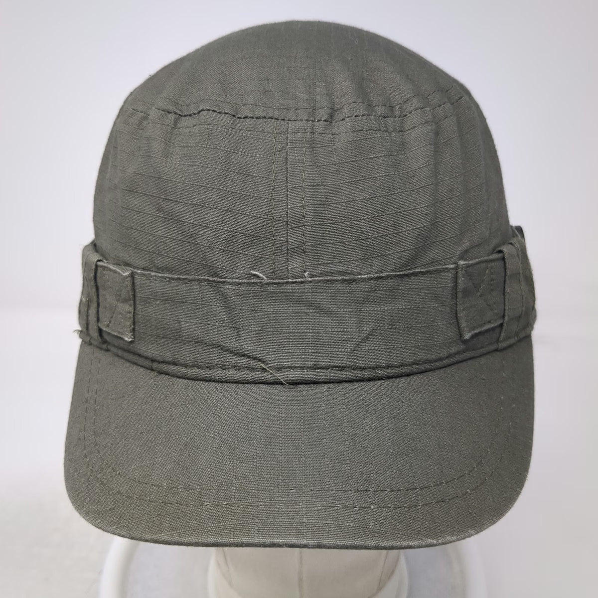 Urban Bound Army Cap Green One Size Strapback Military Style Cadet Hat
