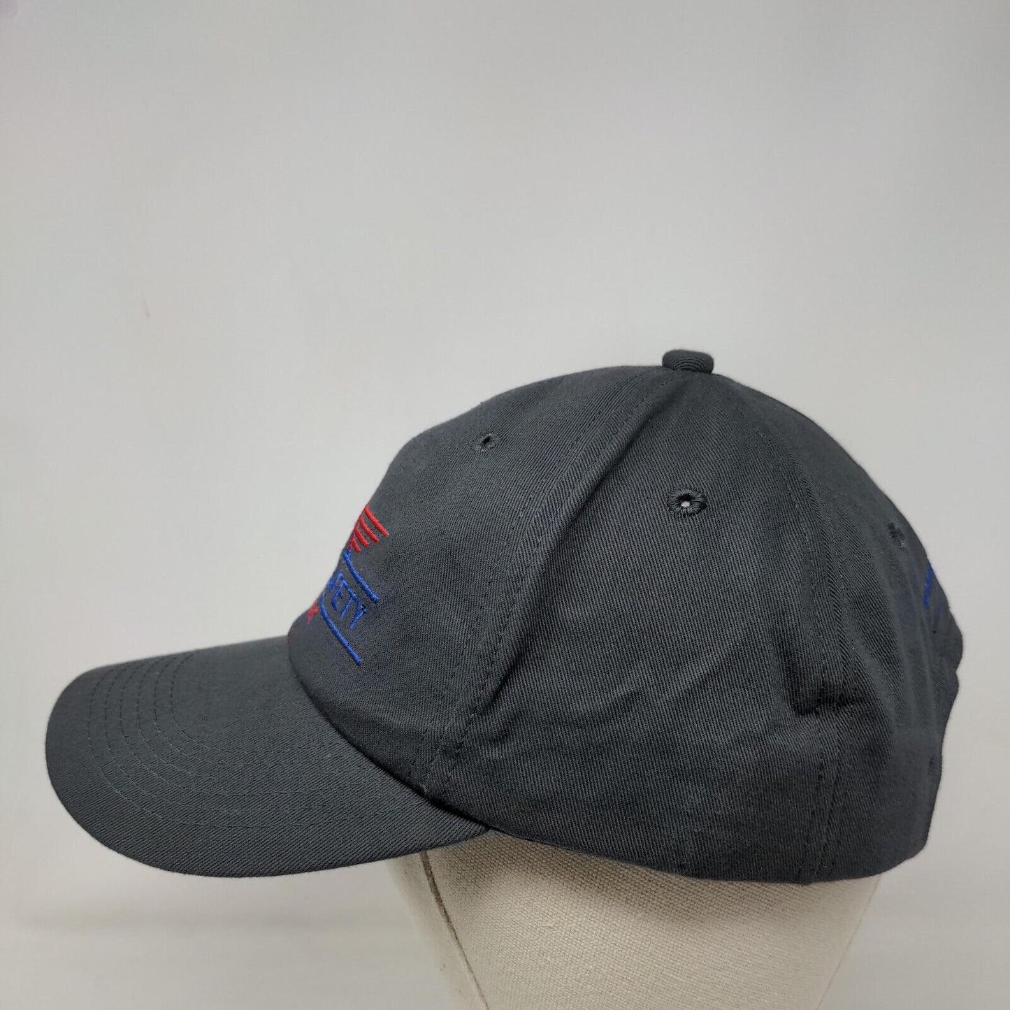 Think Safety SAMC Strapback Hat Gray One Size Embroidered K-Products