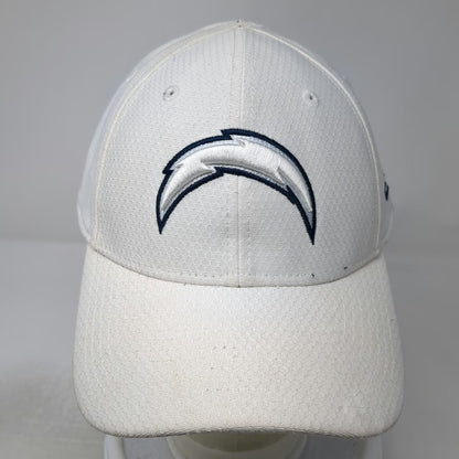 New Era Los Angeles Chargers NFL White XL Cap 100th Anniversary Patch 39THIRTY