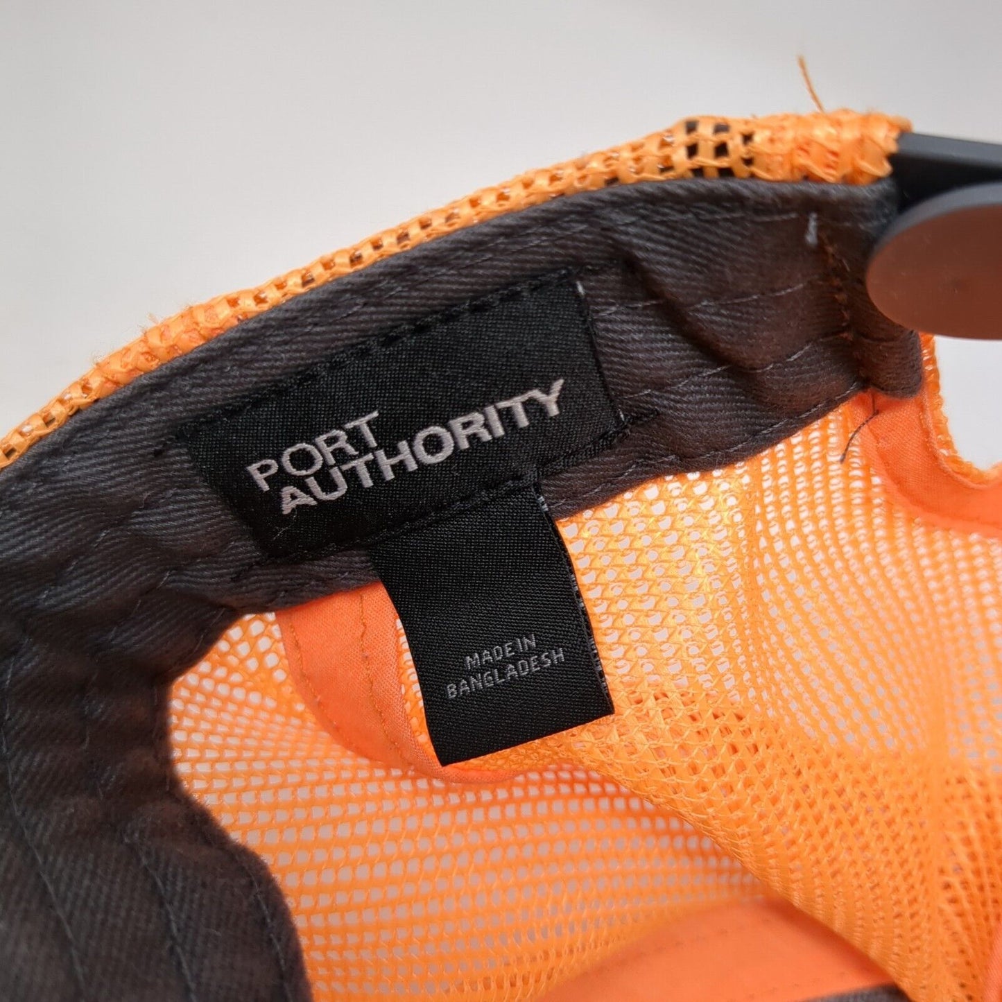 Letter M Snapback Mesh Back Trucker Hat Multi One Size Port Authority