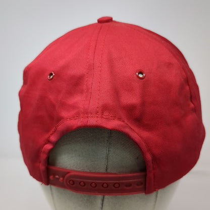 Vanguard 5 Panel Red Marlboro Racing Team 92 Formula 1 Car Snapback Hat Vintage
