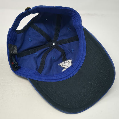 Sportsman Baseball Cap Blue One Size Adjustable Public Health Embroidered Hat
