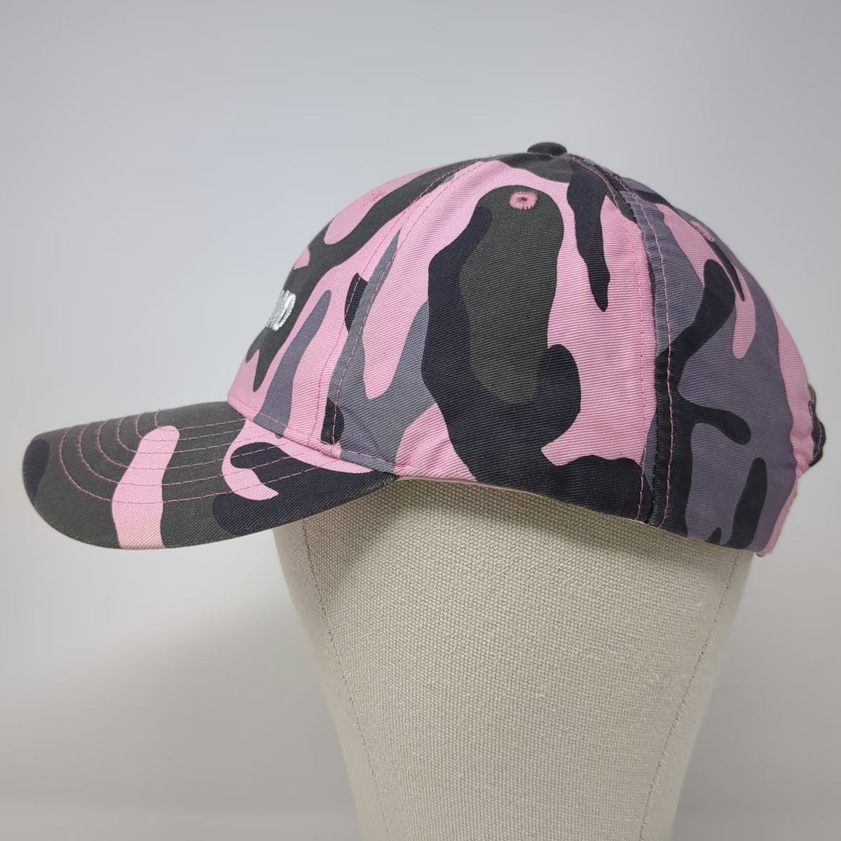 International Insignia Scotland Pink Camo One Size Baseball Cap Hat Strapback