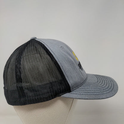 Sunbelt Rentals Snapback Mesh Back Trucker Hat Gray One Size Embroidered