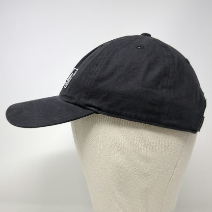 Adidas Baseball Cap Black White One Size Embroidered Wordmark Slideback Hat
