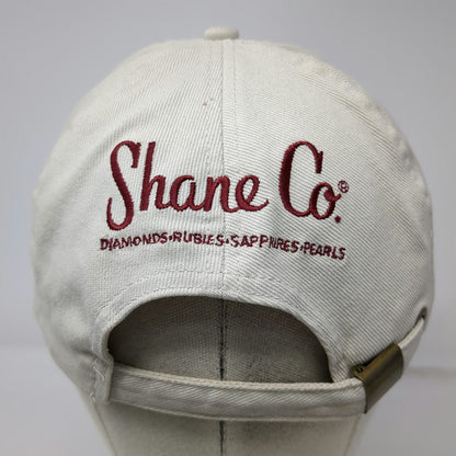 Vitronic Baseball Cap Beige OS Rhinestone Pink Ribbon Shane Co BCA Hat Slideback