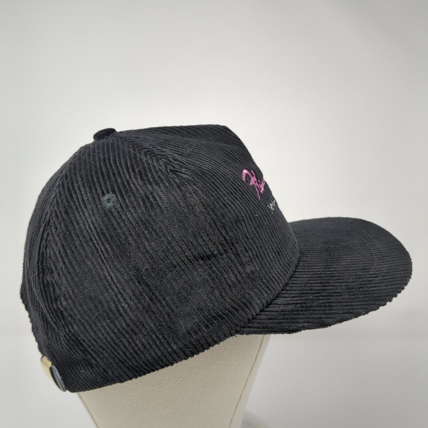 Pacific Rim Construction San Juan Island Snapback Hat Black OS Corduroy Cotton