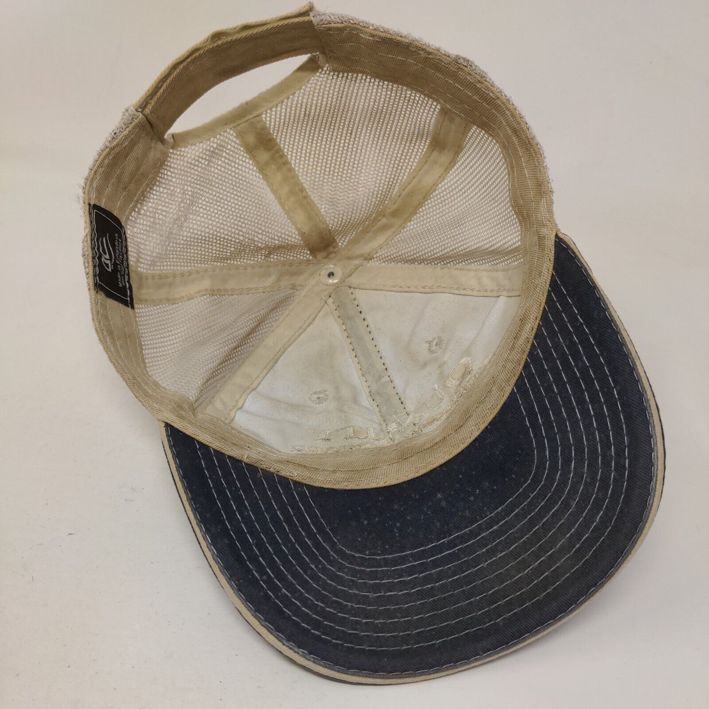 Quality Compressed Air Services Strapback Trucker Hat Multicolor OSFM Mesh Back