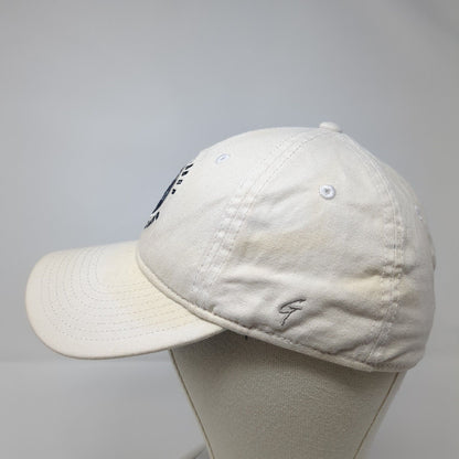 Roche Harbor San Juan Island Fitted Hat White Medium Embroidered 6 Panel Gear