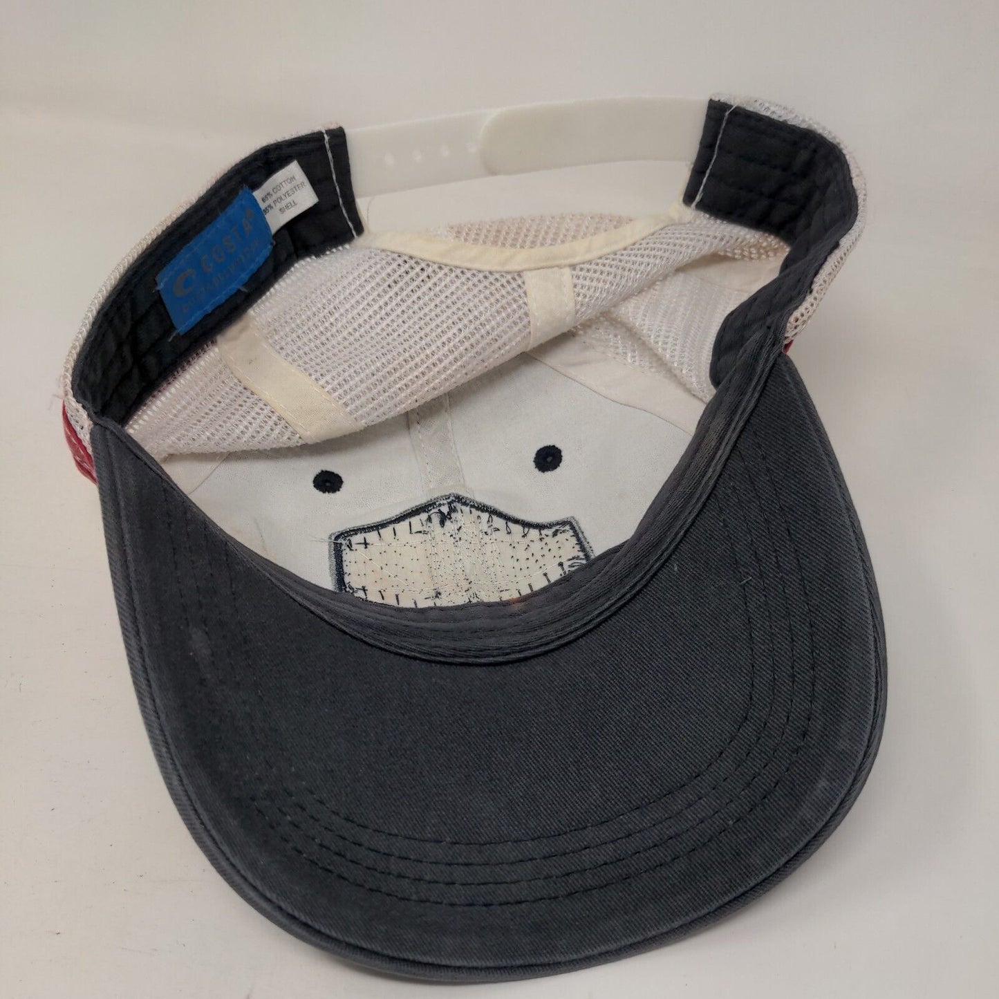 Costa Del Mar Snapback Mesh Back Trucker Hat Multi One Size Embroidered