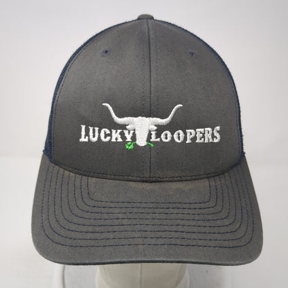 Lucky Loopers Trucker Hat Multicolor One Size Adjustable Mesh Back Richardson