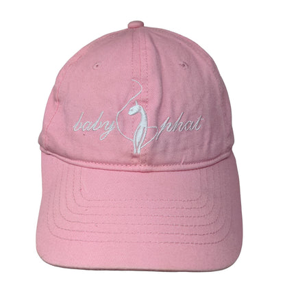 Baby Phat Women's Slideback Hat Pink Size OS Embroidered Logo 100% Cotton