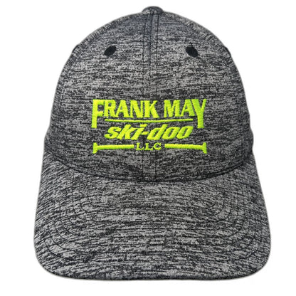 Sport-Tek Snapback Gray Hat One Size Frank May Ski-Doo Space Dye Green Polyester