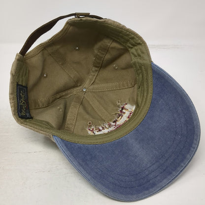 HeadShot Hershey Centennial 1903-2003 Baseball Cap Beige Blue Hat Vintage