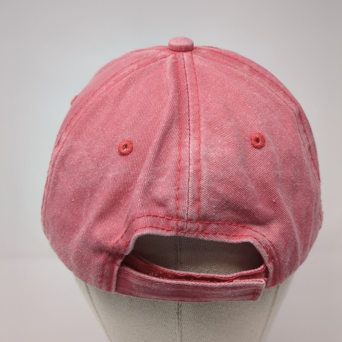 Puerto Vallarta MX Strapback Hat Red One Size Adjustable Yacht Club