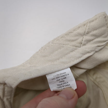 Unbranded Slideback Hat Tan Brown One Size Adjustable Blank 6 Panel