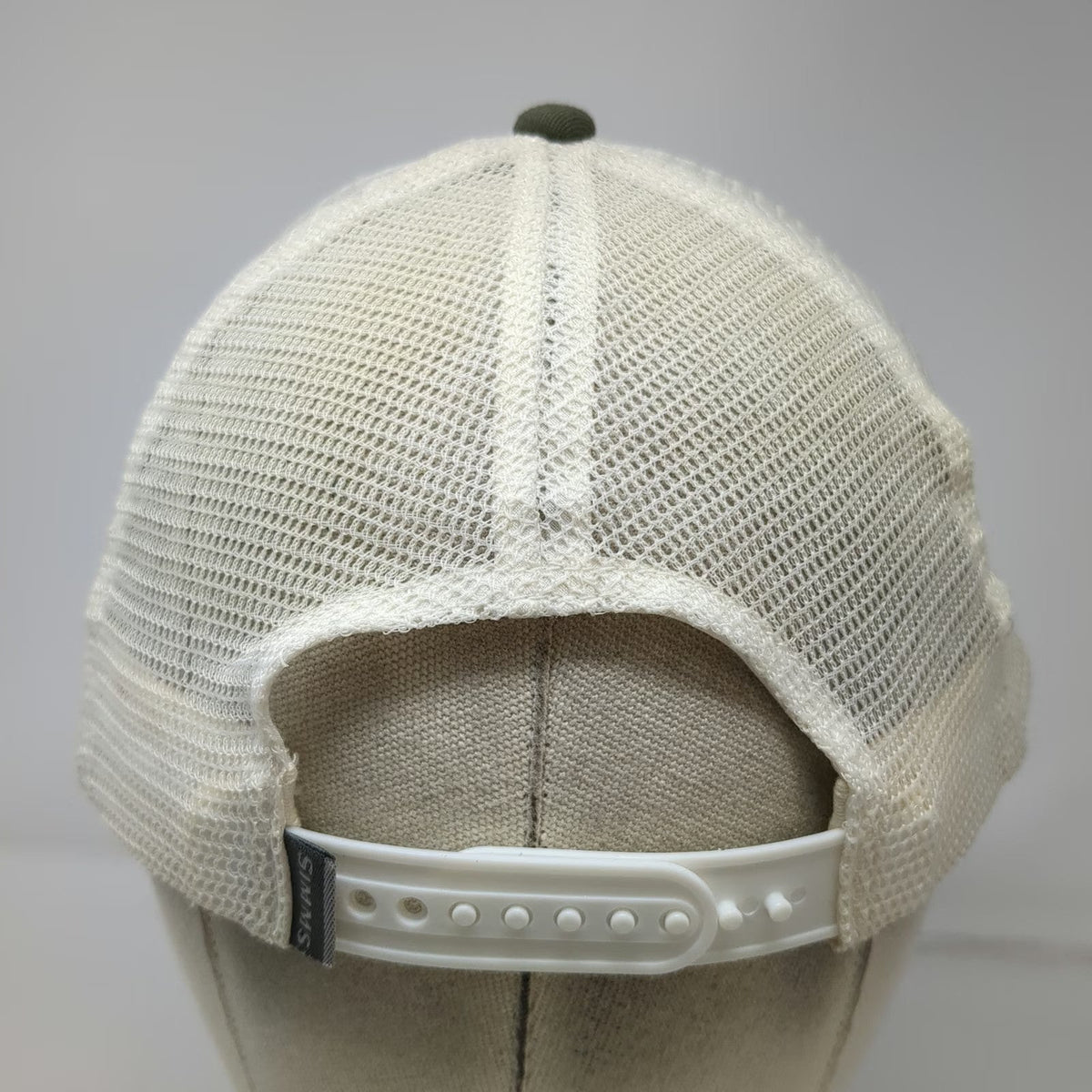 Simms Trucker Hat Green One Size Fishing Products Bozeman Montana Mesh Snapback