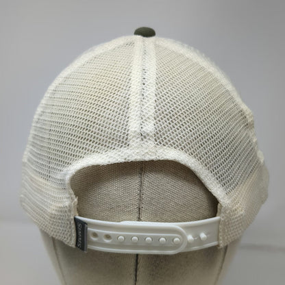 Simms Trucker Hat Green One Size Fishing Products Bozeman Montana Mesh Snapback