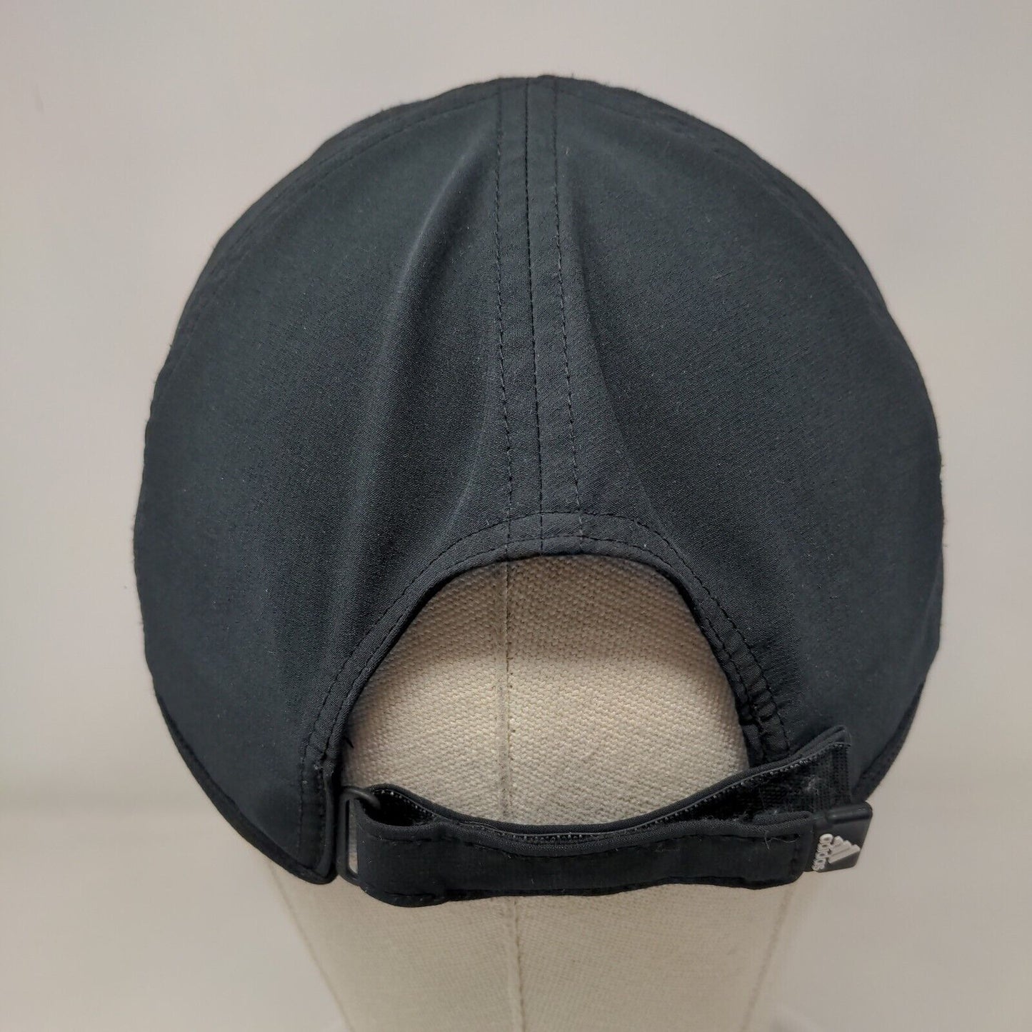Adidas 3 Stripes Aeroready Strapback Hat Black One Size Adjustable