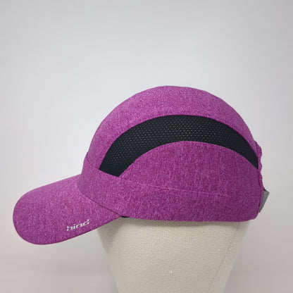 Hind Strapback Baseball Cap Purple One Size Adjustable Lightweight Blank