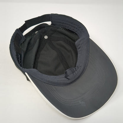 Nike Golf Strapback Hat Black One Size Adjustable Embroidered Swoosh Logo