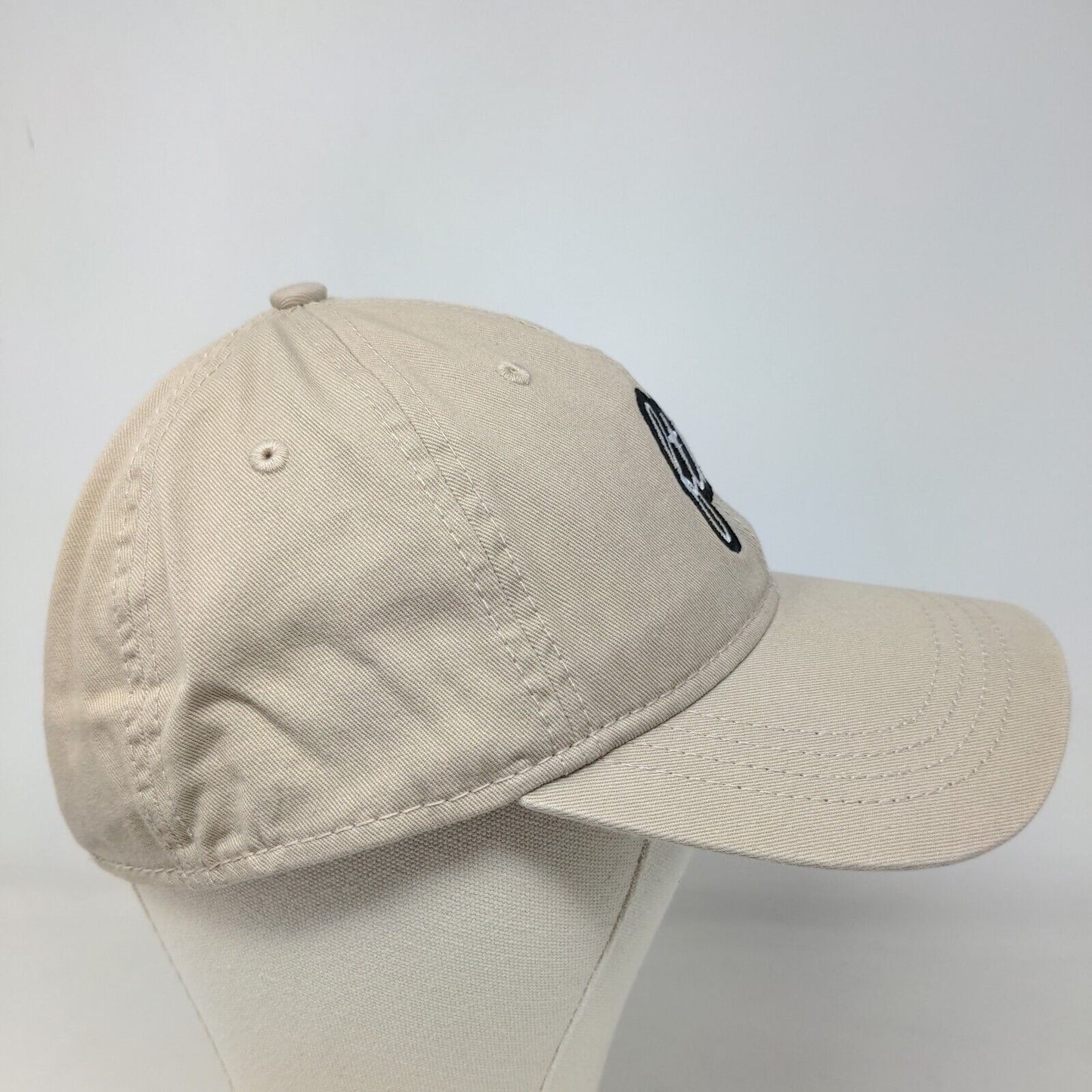 Cap America Men's Slideback Hat Tan Adjustable Embroidered FTK Electric Logo