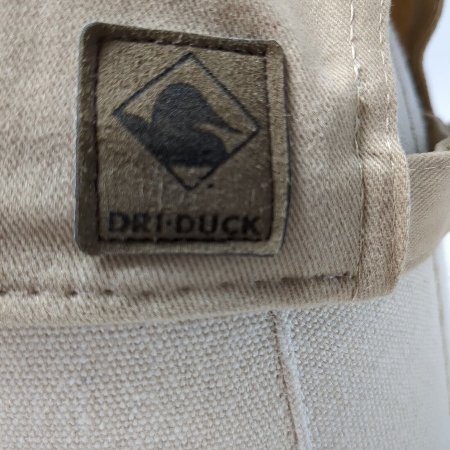 Connections Credit Union Strapback Hat Tan OSFA Embroidered Dri-Duck Wildlife