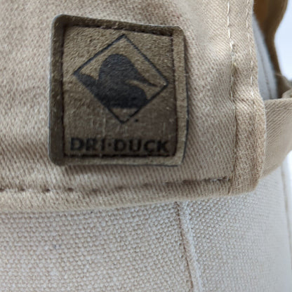 Connections Credit Union Strapback Hat Tan OSFA Embroidered Dri-Duck Wildlife