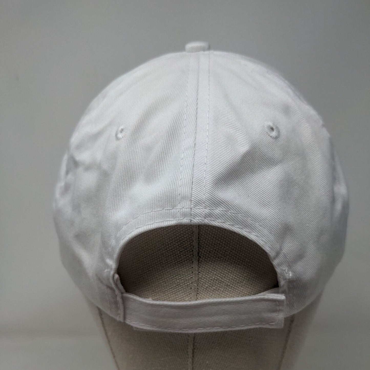 Verde Steam Powerfully Natural Strapback Hat White One Size Embroidered